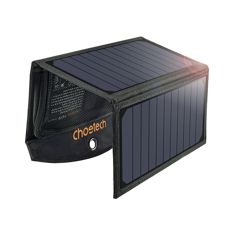 “Choetech 19w three panels solar charger “
